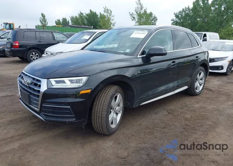 2019 Audi Q5 45 Premium z USA, uszkodzony, nr VIN WA1BNAFY1K2034656